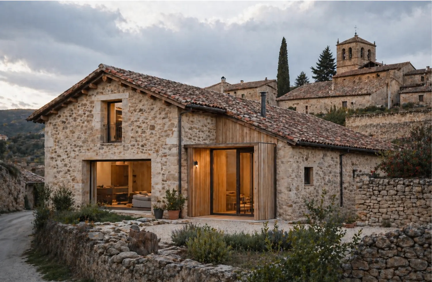 construir-casa-en-un-pueblo-de-burgos-respetando-el-entorno