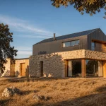 Casa de arquitectura rural contemporánea en la provincia de Burgos — Arqtico Norte